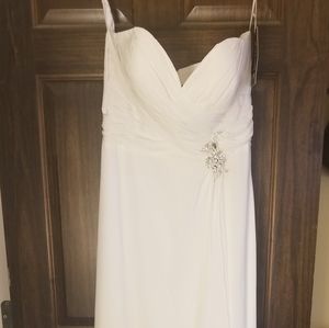 Ivory formal gown